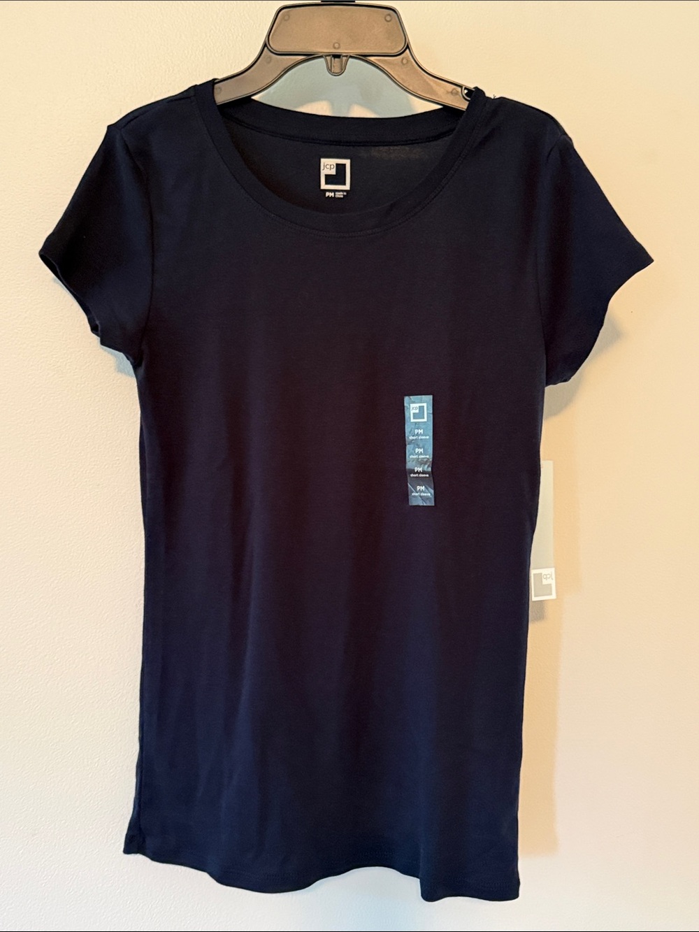 JCPenney navy tshirt
